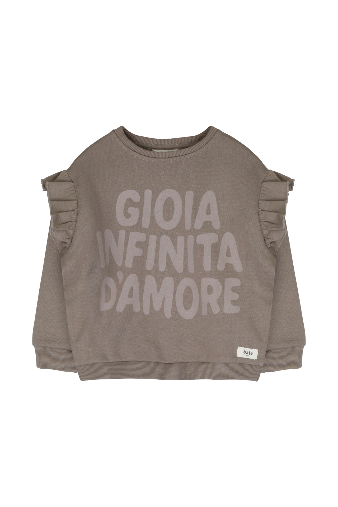 Baje Studio - Vena taupe sweater