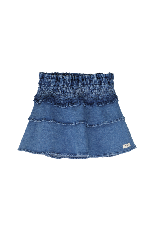 Baje Studio - Yela blue denim skirt