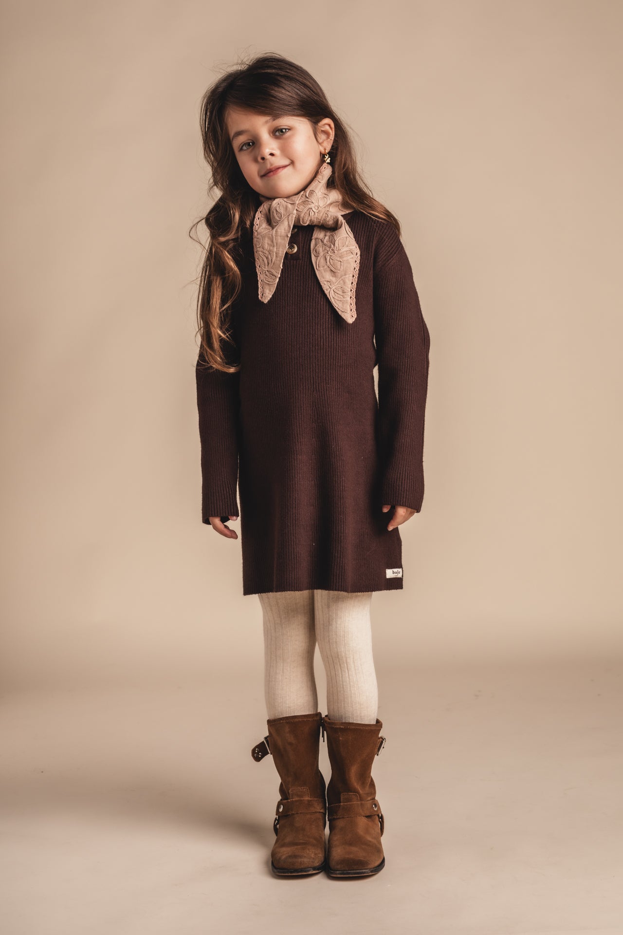 Baje Studio - Norez brown choco dress