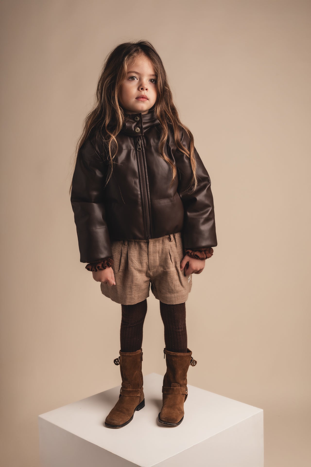 Baje Studio - Layan brown choco jacket