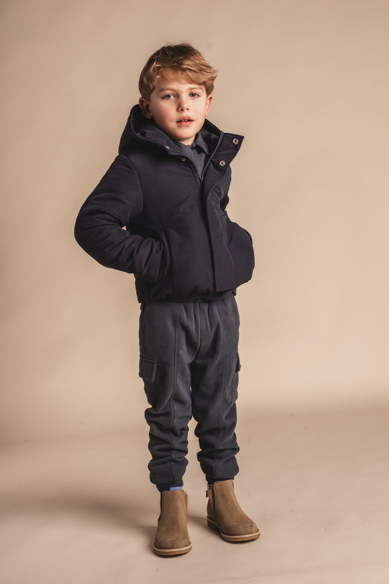 Baje Studio - Christian blue dark jacket
