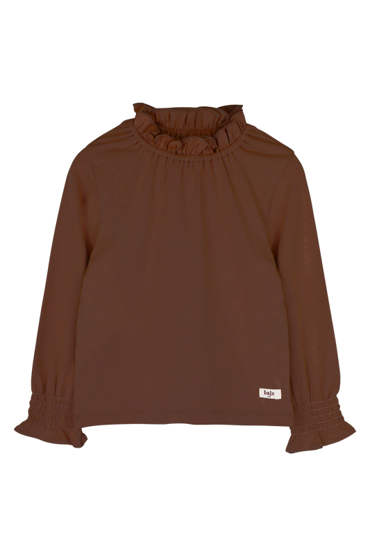 Baje Studio - Healy copper brown top