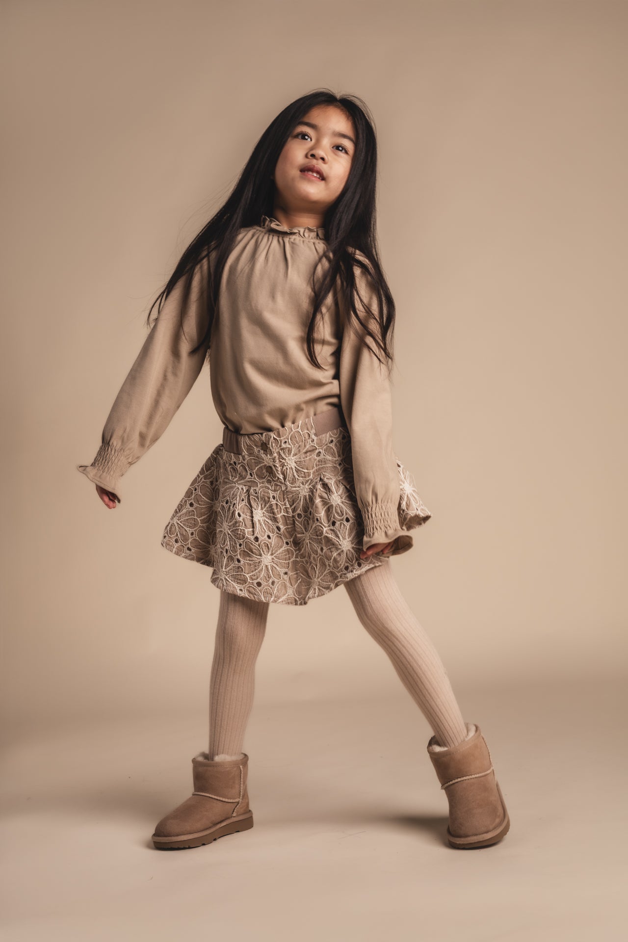 Baje Studio - Healy taupe light top