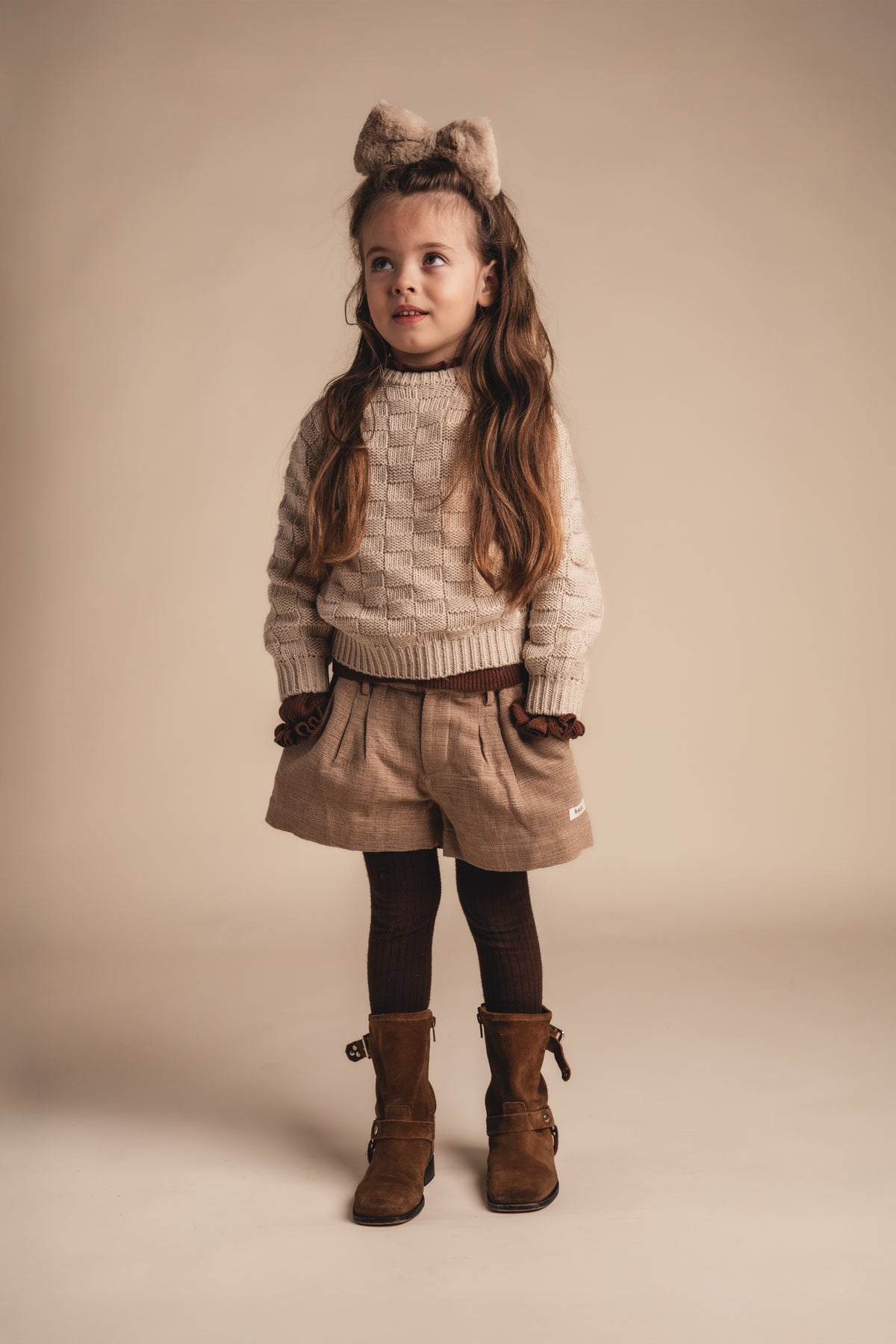 Baje Studio - Phila taupe blouse