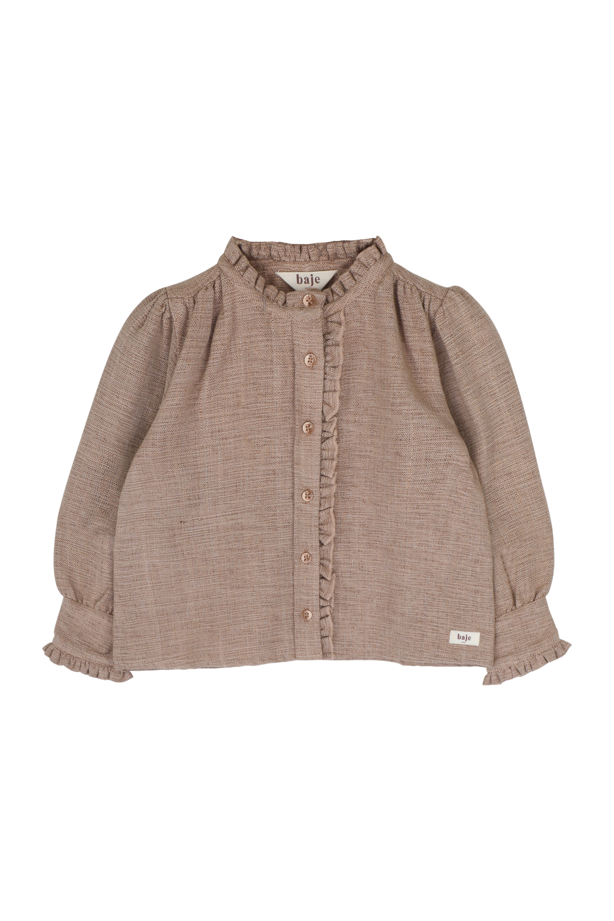 Baje Studio - Phila taupe blouse
