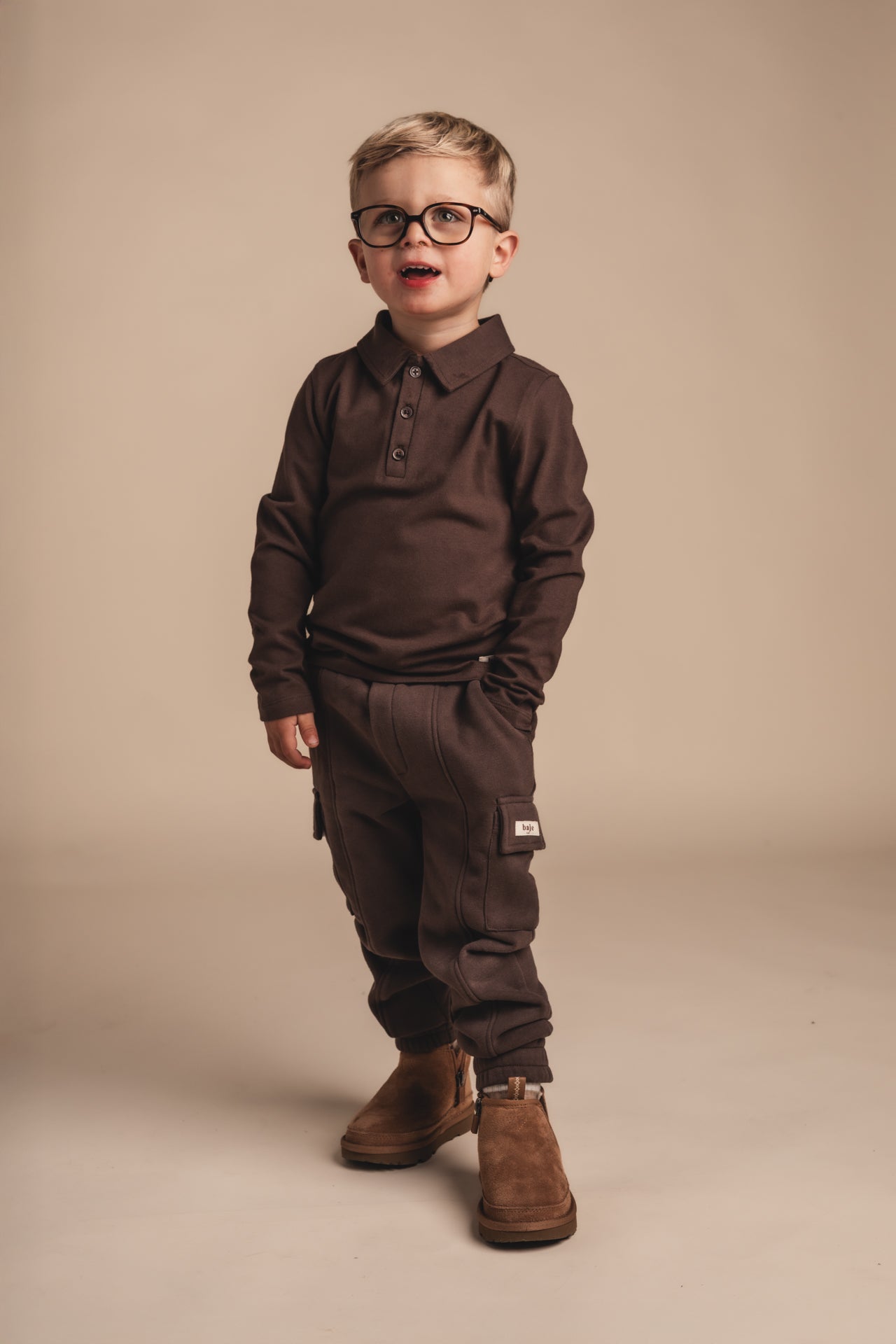Baje Studio - Nikolai brown choco polo