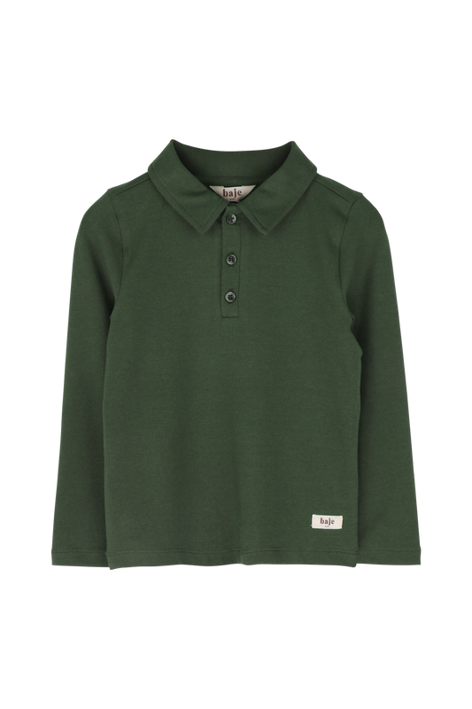 Baje Studio - Nikolai green agave polo