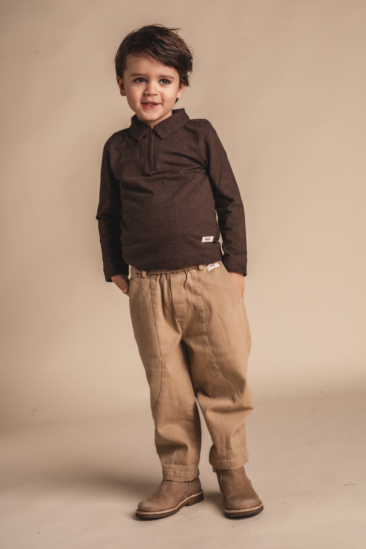 Baje Studio - Ferry brown choco polo