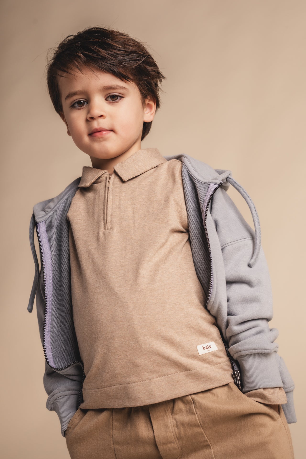 Baje Studio - Ferry taupe polo