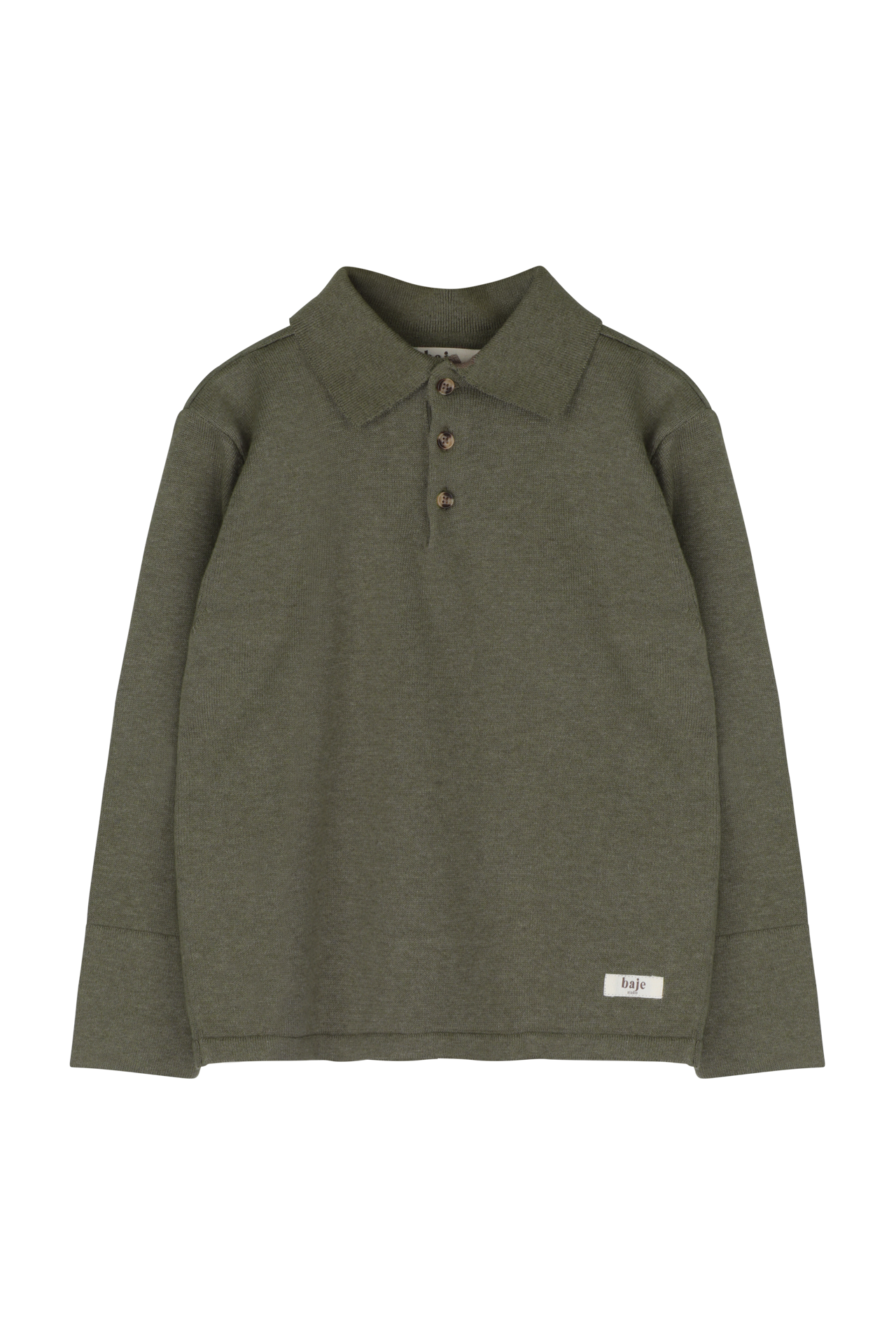 Baje Studio - Evans green agave polo
