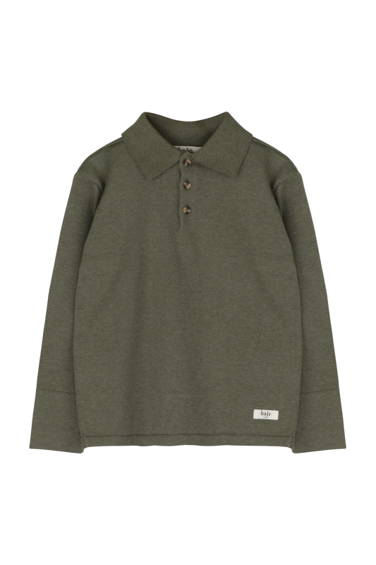 Baje Studio - Evans green agave polo