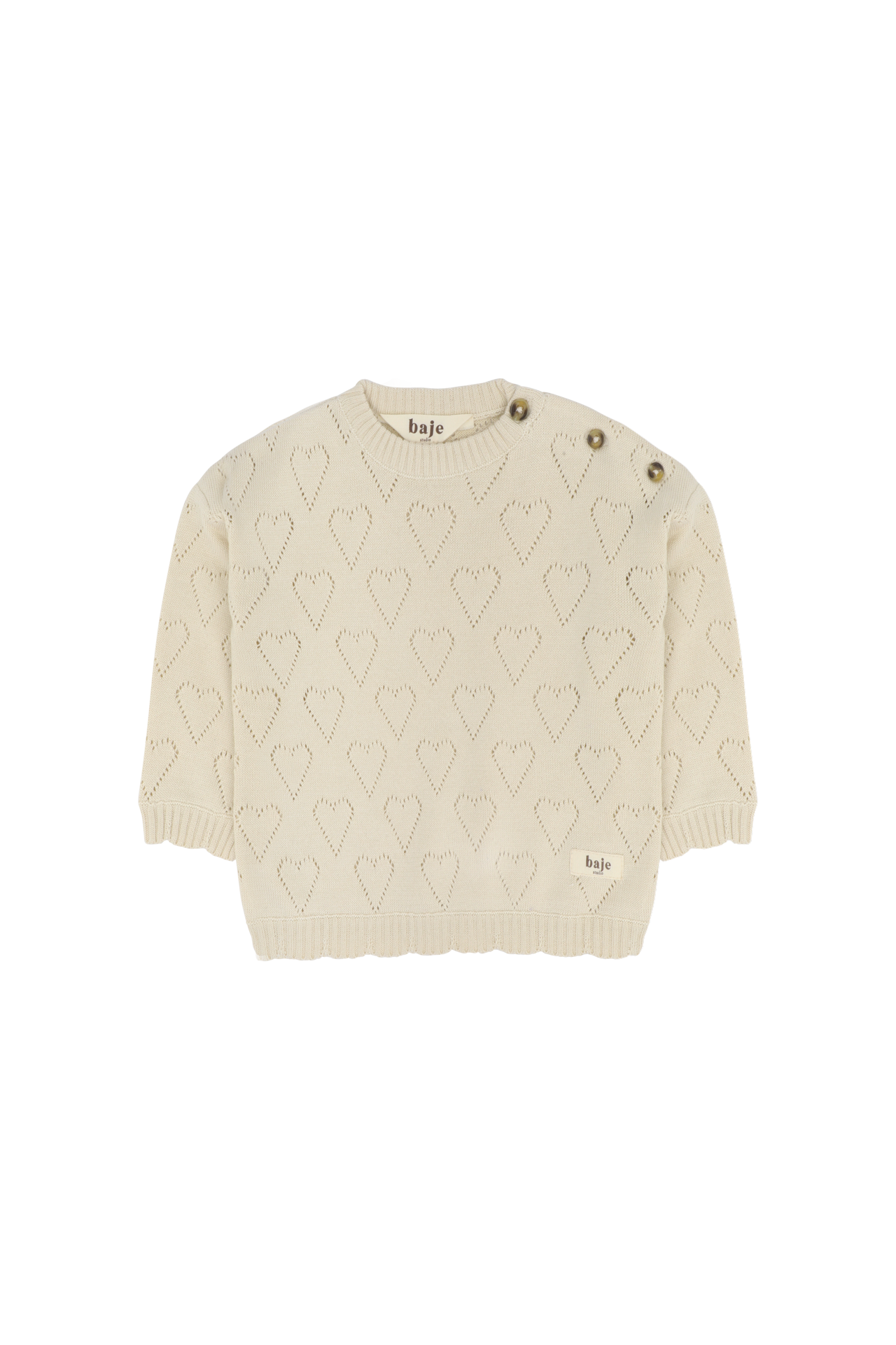 Baje Studio - Mexie creme oat longsleeve