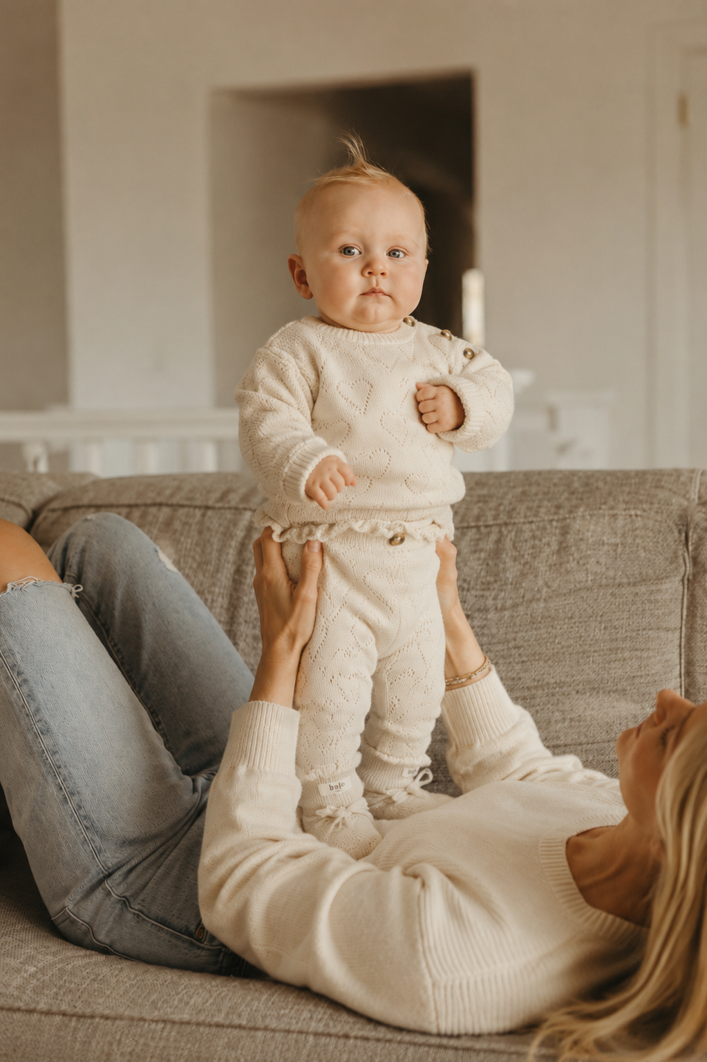 Baje Studio - Charlie creme oat pants