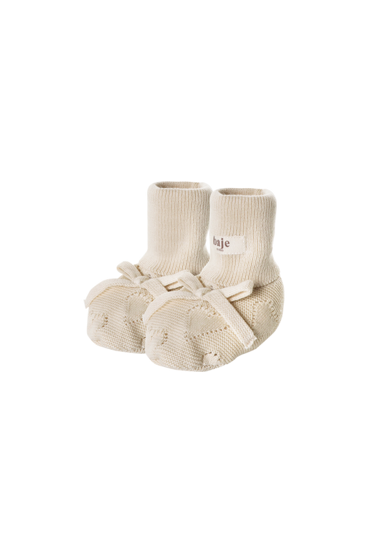 Baje Studio - Flo creme oat slofjes