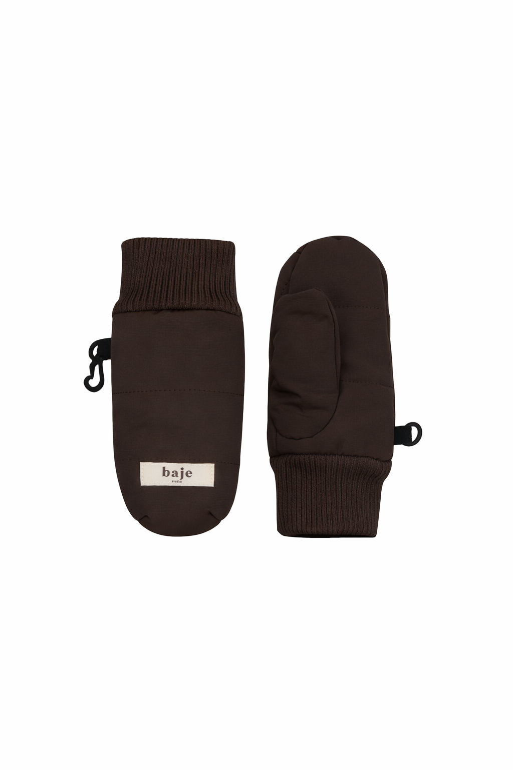 Baje Studio - Frozen copper brown mittens