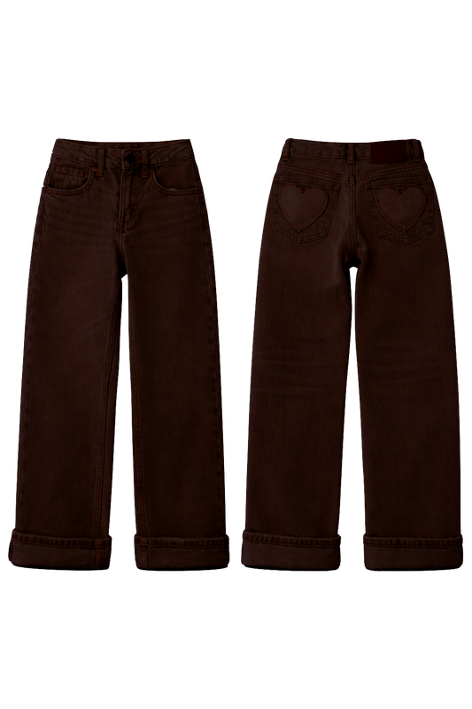 Baje Studio - Maey brown choco jeans