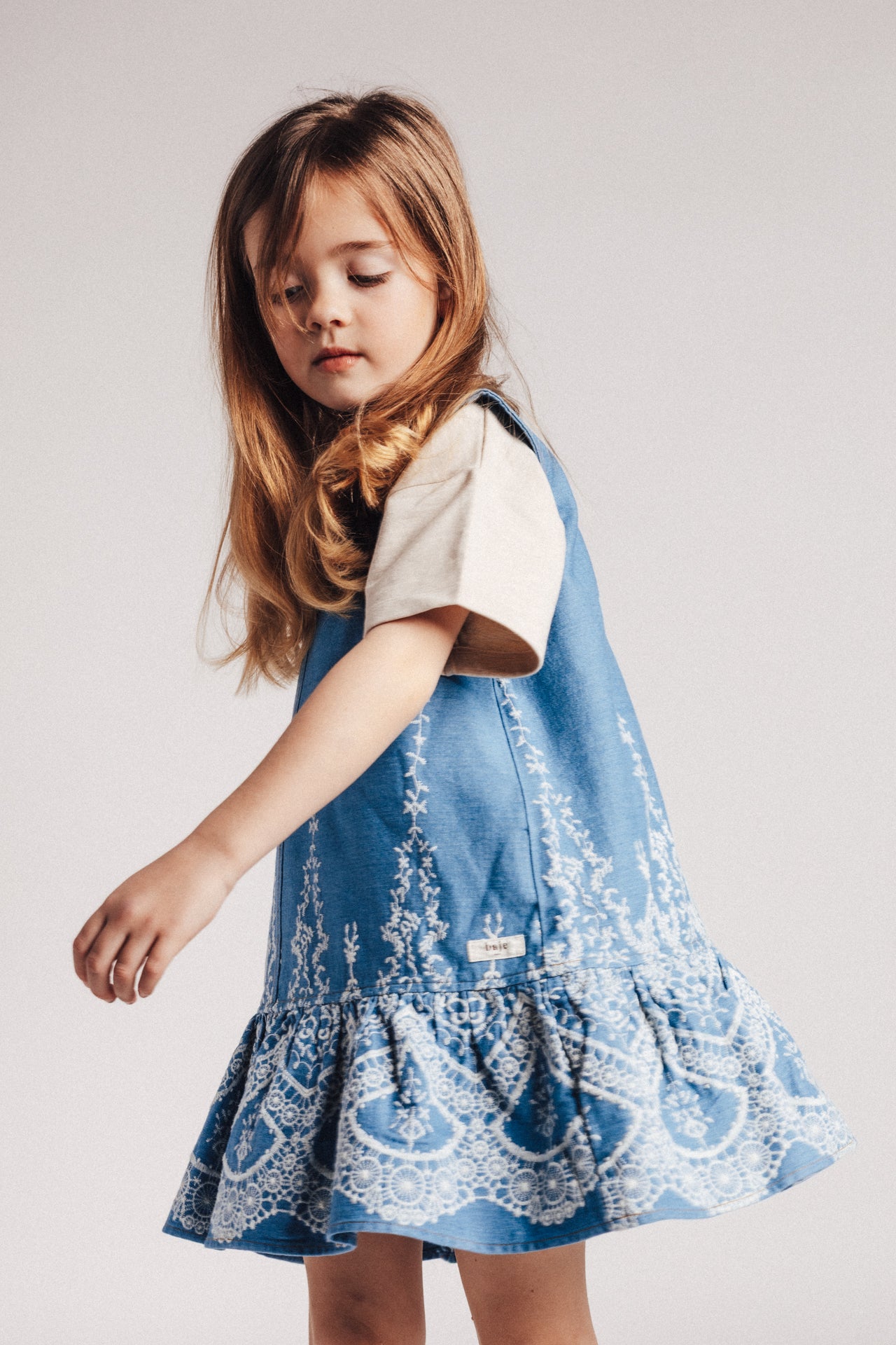 Baje Studio - Jurk Saartje Blue denim