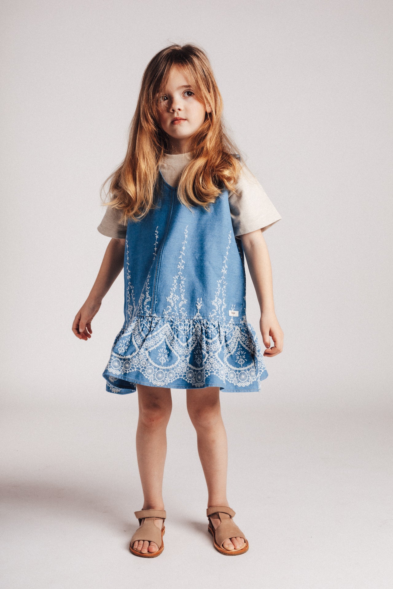 Baje Studio - Jurk Saartje Blue denim