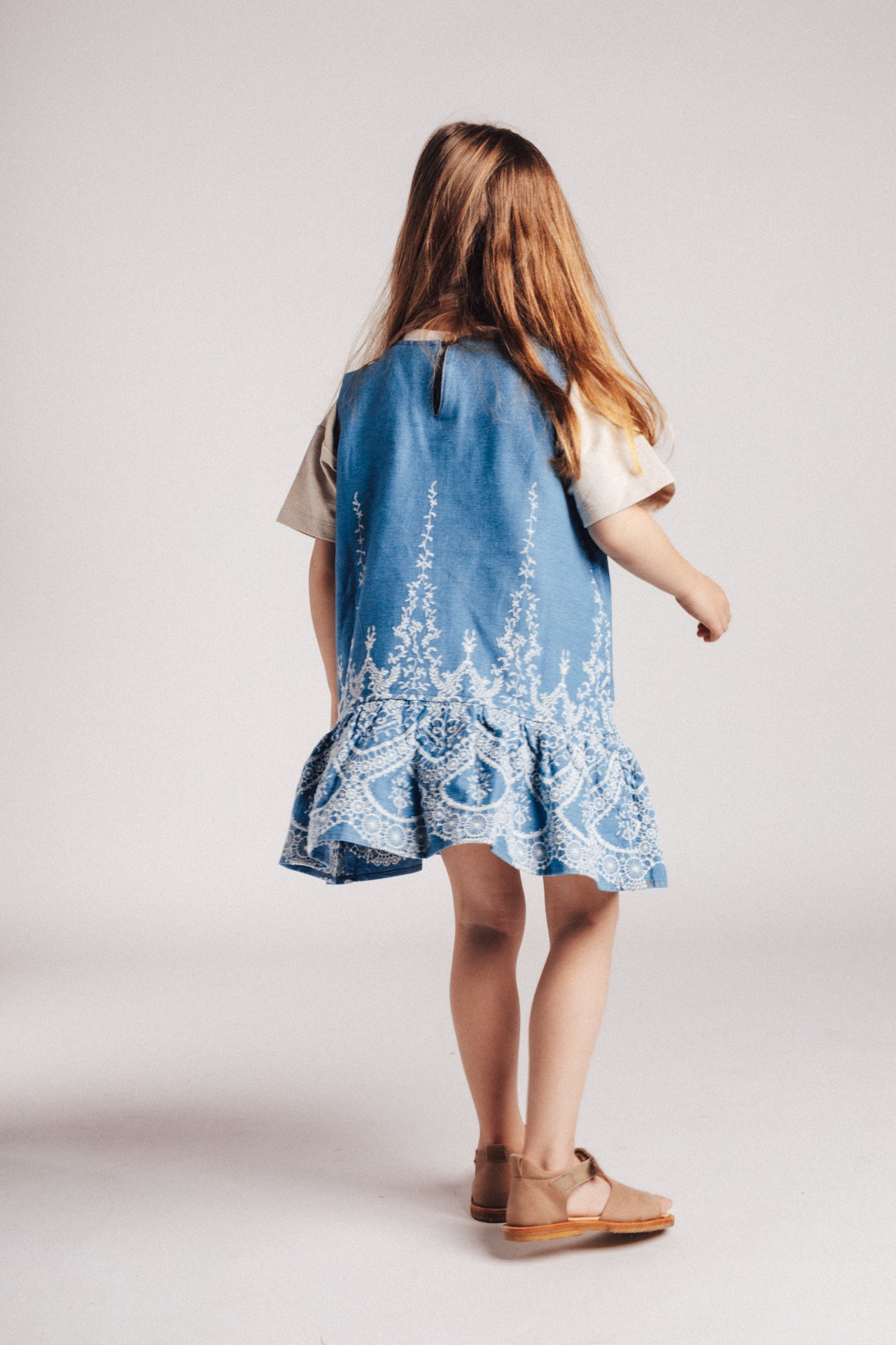 Baje Studio - Jurk Saartje Blue denim