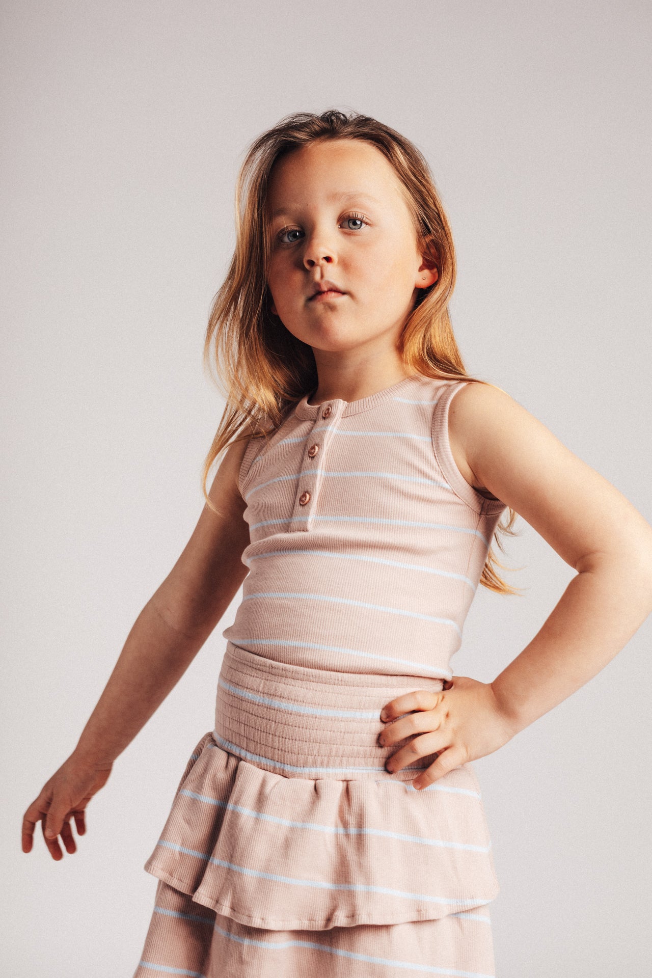 Baje Studio - Top Sophia rose salmon