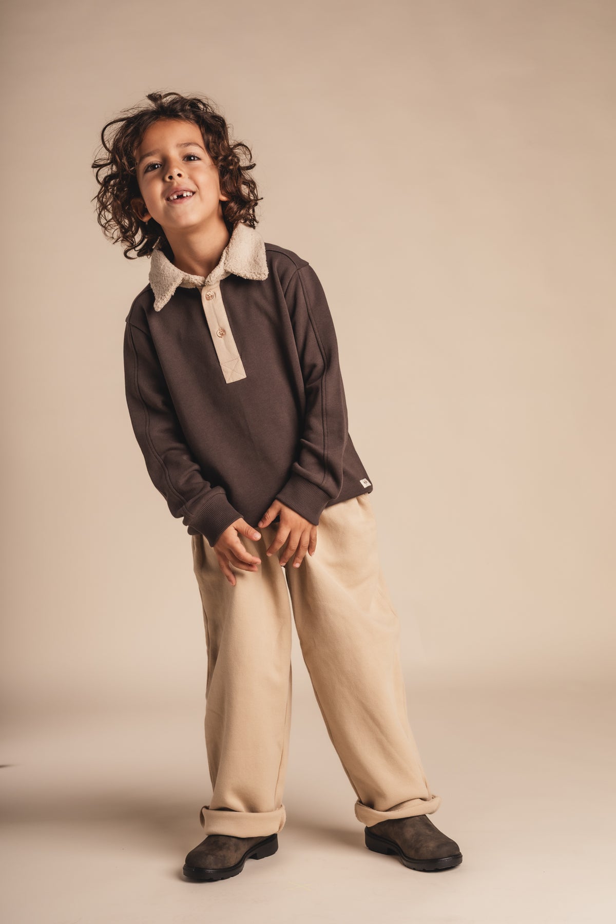 Baje Studio - Nox brown dark polo