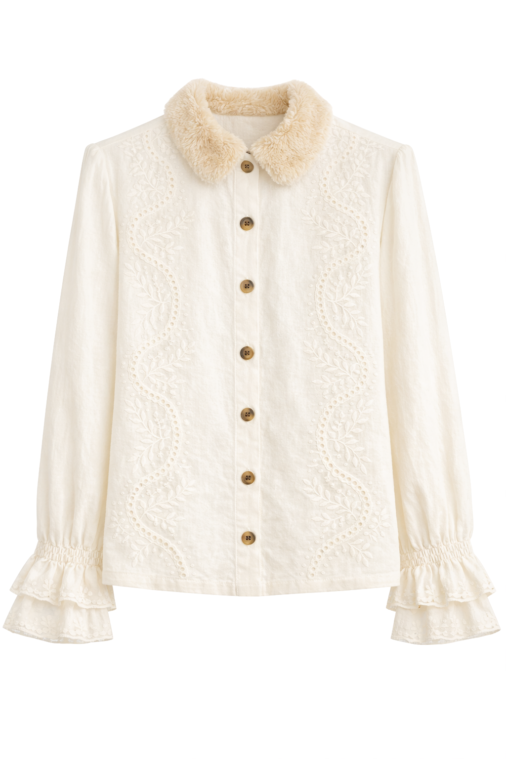 Baje Studio -  Kaia off white blouse