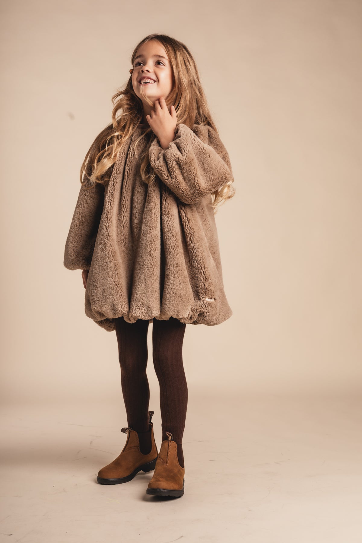 Baje Studio -  Bowe beige dress