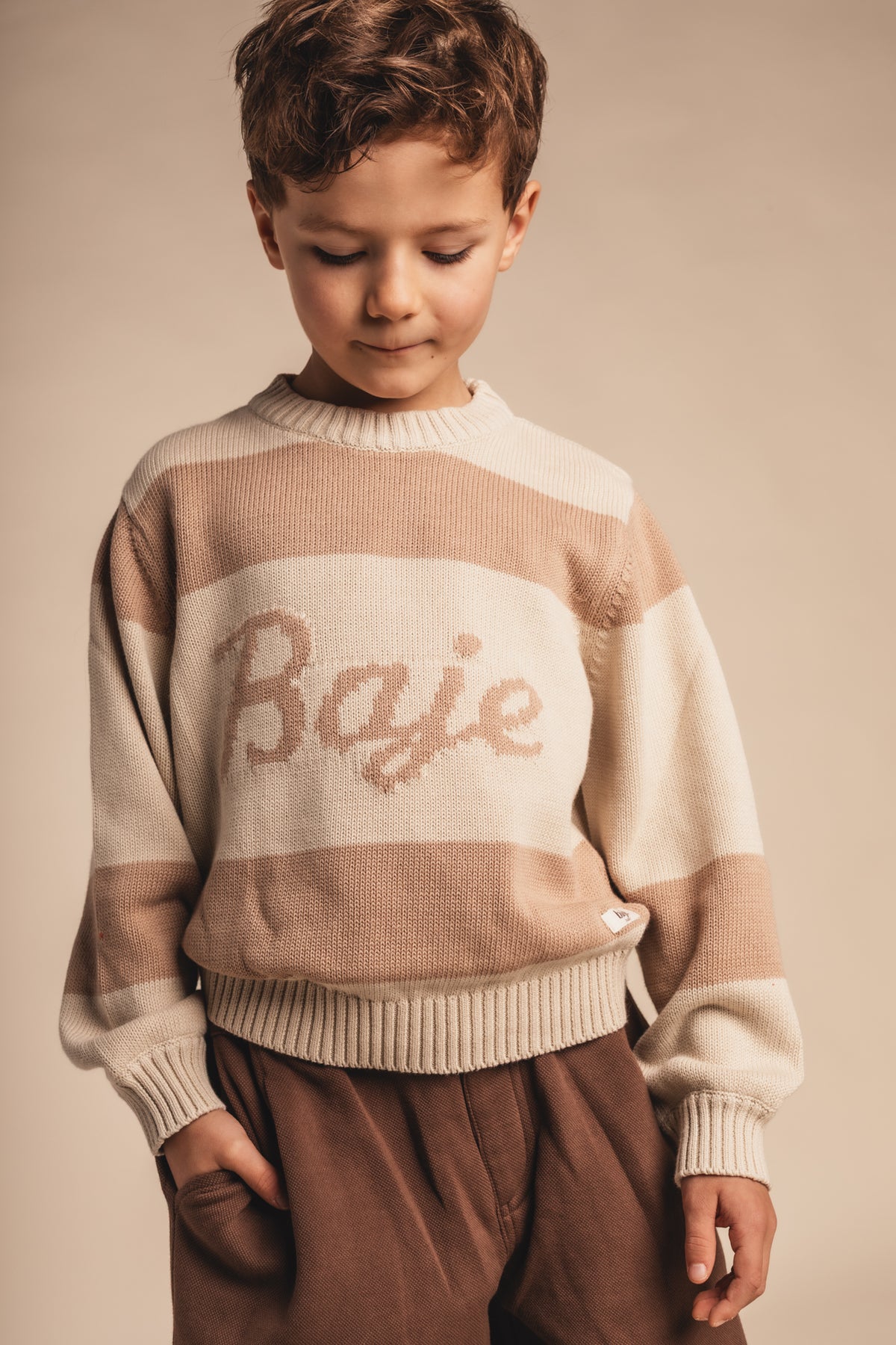 Baje Studio - Miro beige trui