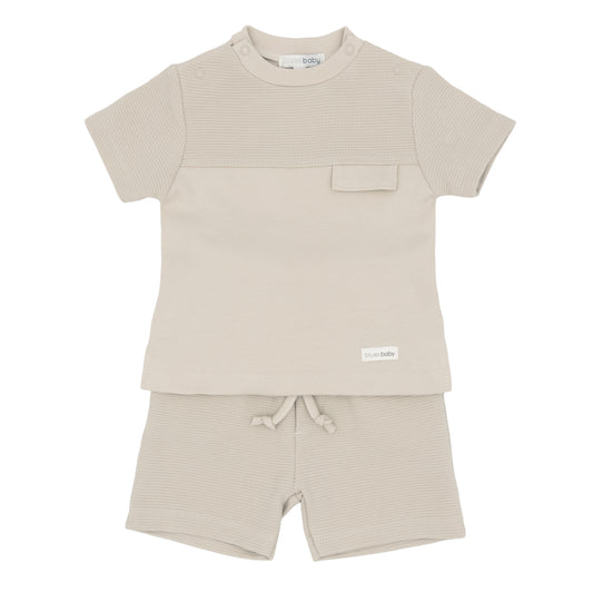 BluesBaby - Set t-shirt beige short