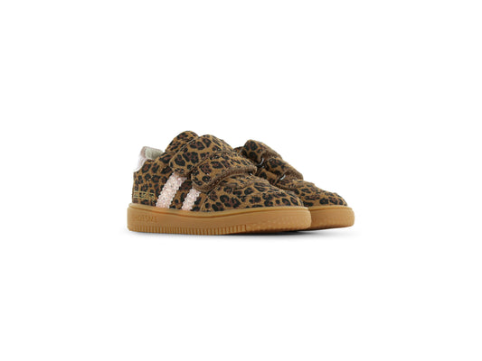 Shoesme - Sneaker leopard klittenband