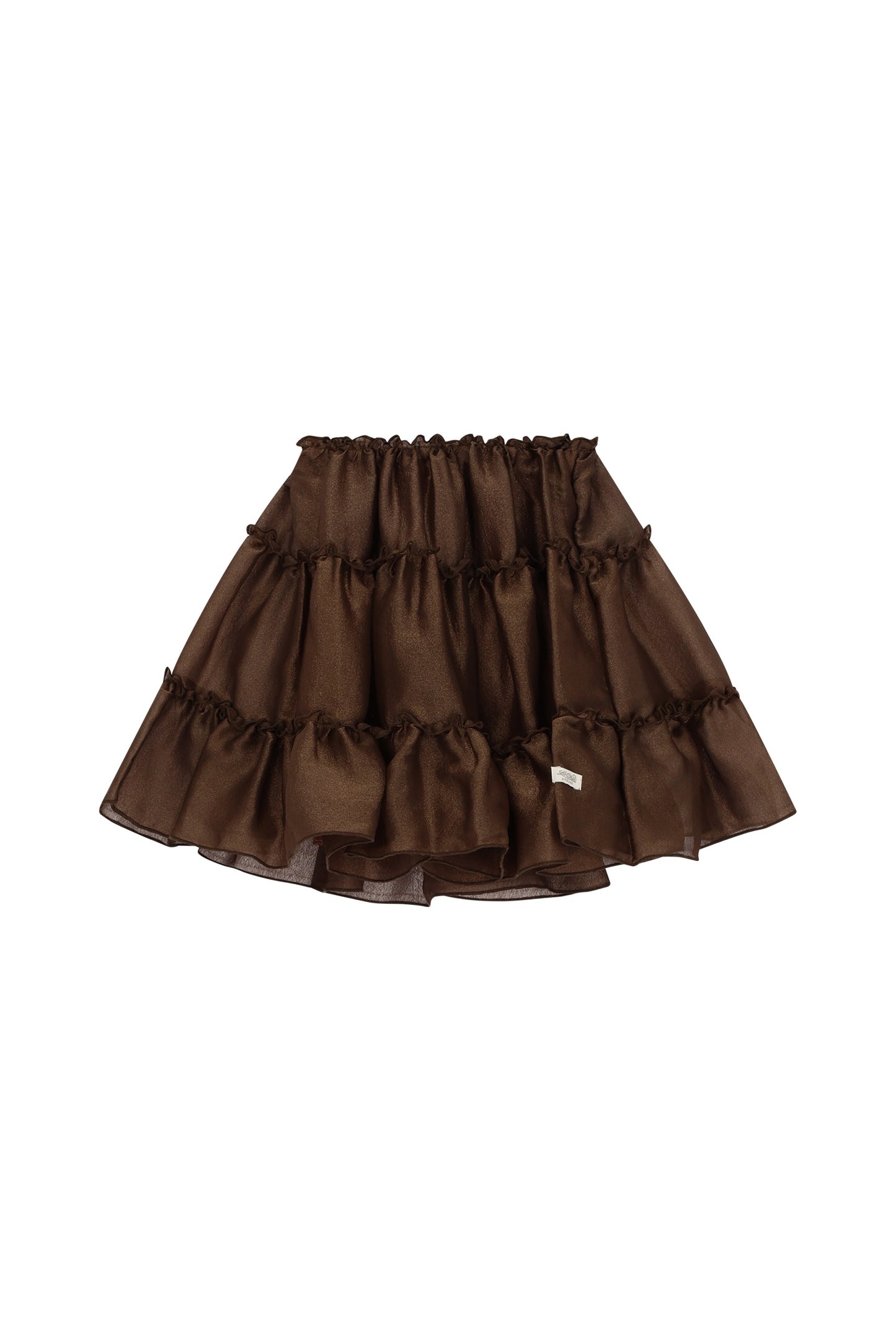 Le Chic - Tule skirt brown 5750