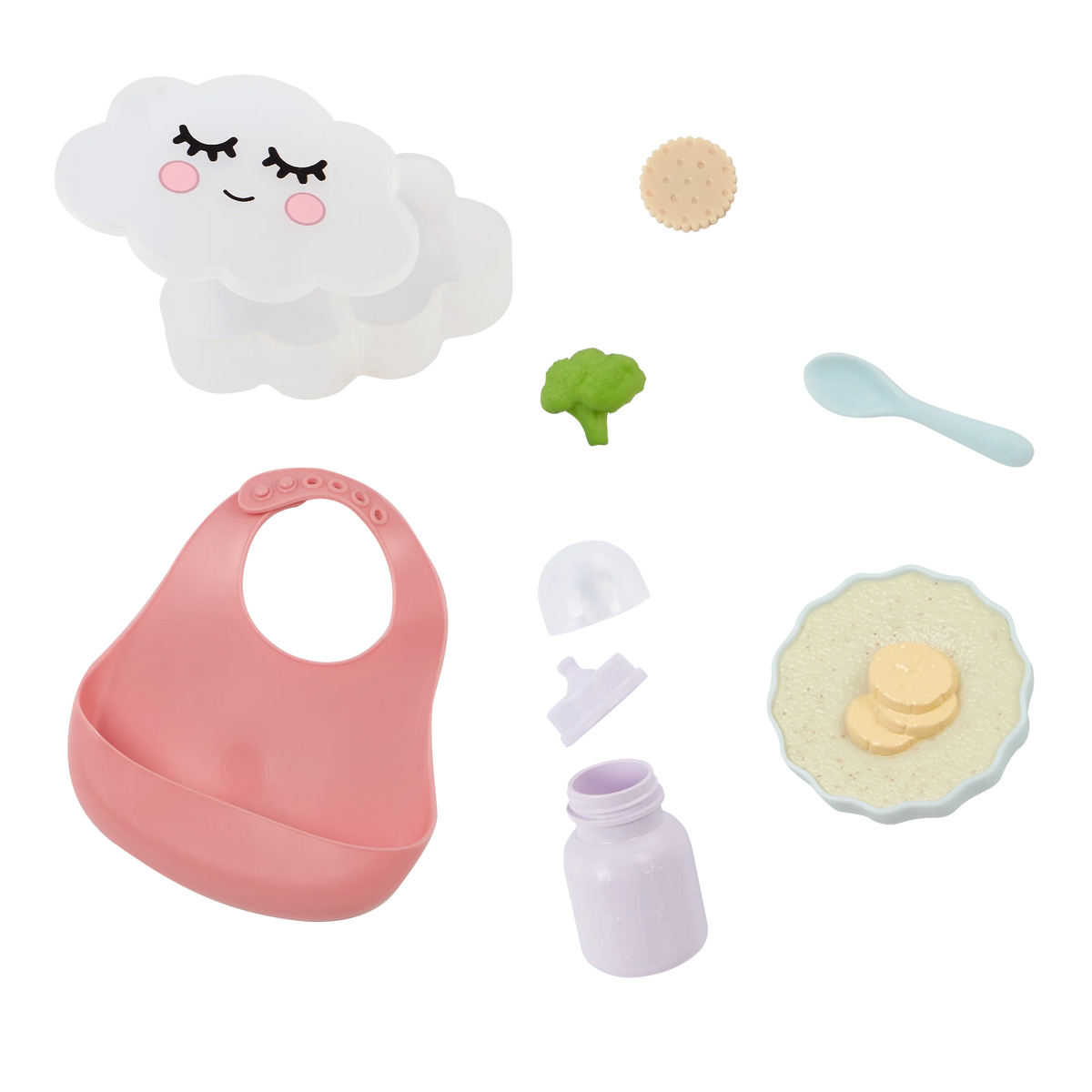 Lullababy - Meal Time Accessoires Set