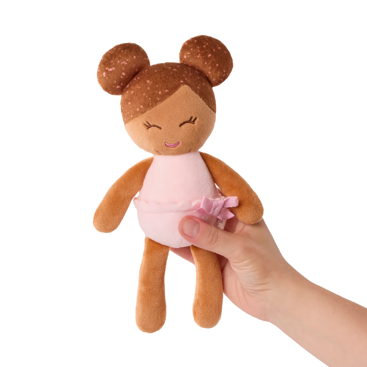 Lullababy - Small Plush Bath Brown Hair Girl