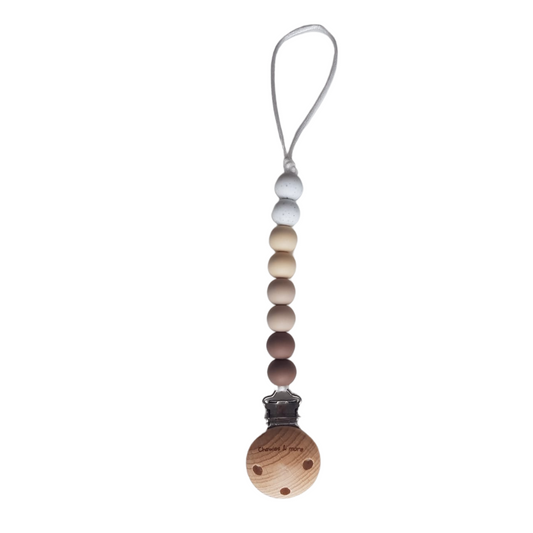 Chewies - Newborn speenkoord beige