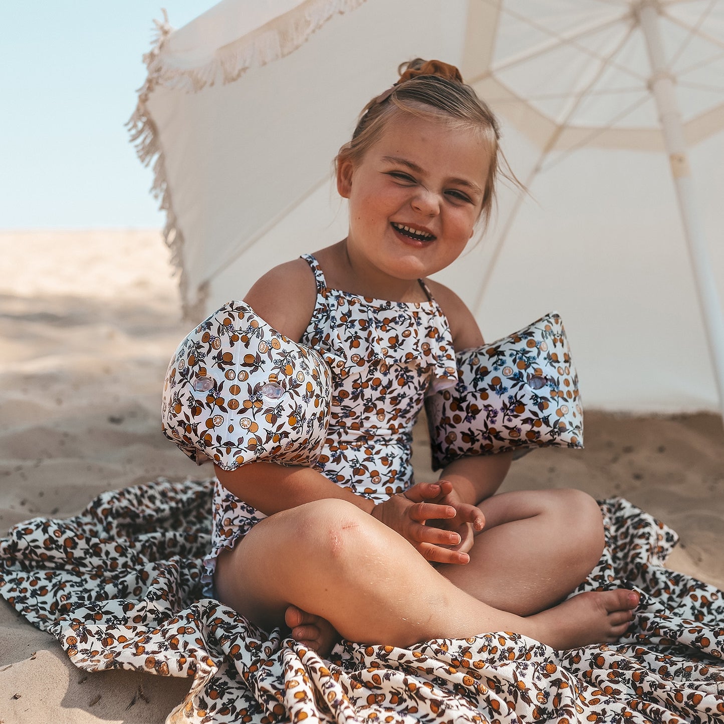 Salted Stories - Orange zwembandjes