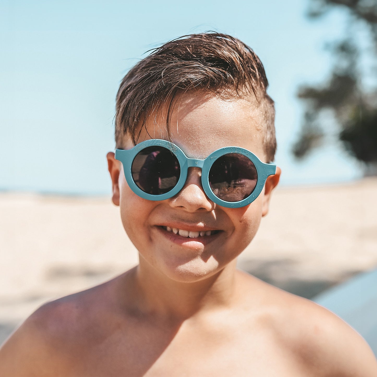 Salted Stories - Blauwe zonnebril