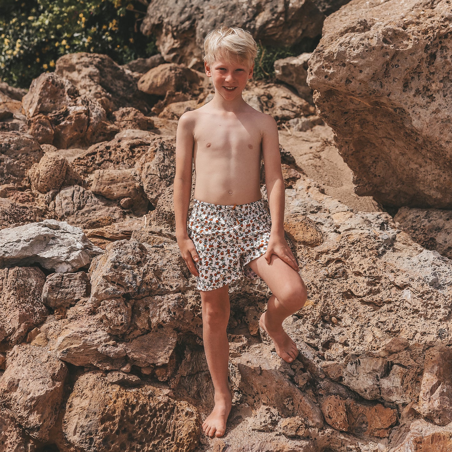 Salted Stories - Pommegranate swimshort