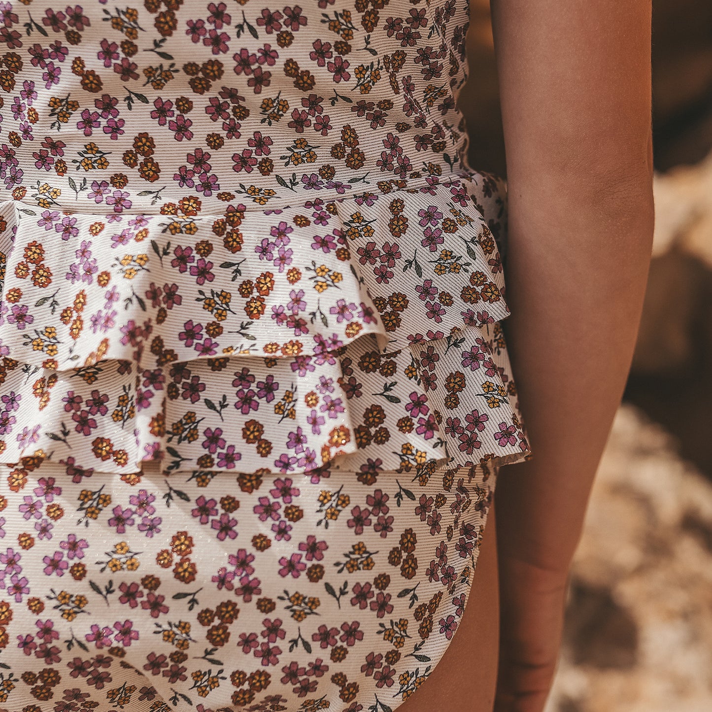 Salted Stories - Sparkly flower swimsuit