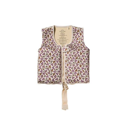 Salted Stories - Sparkly flower floating vest