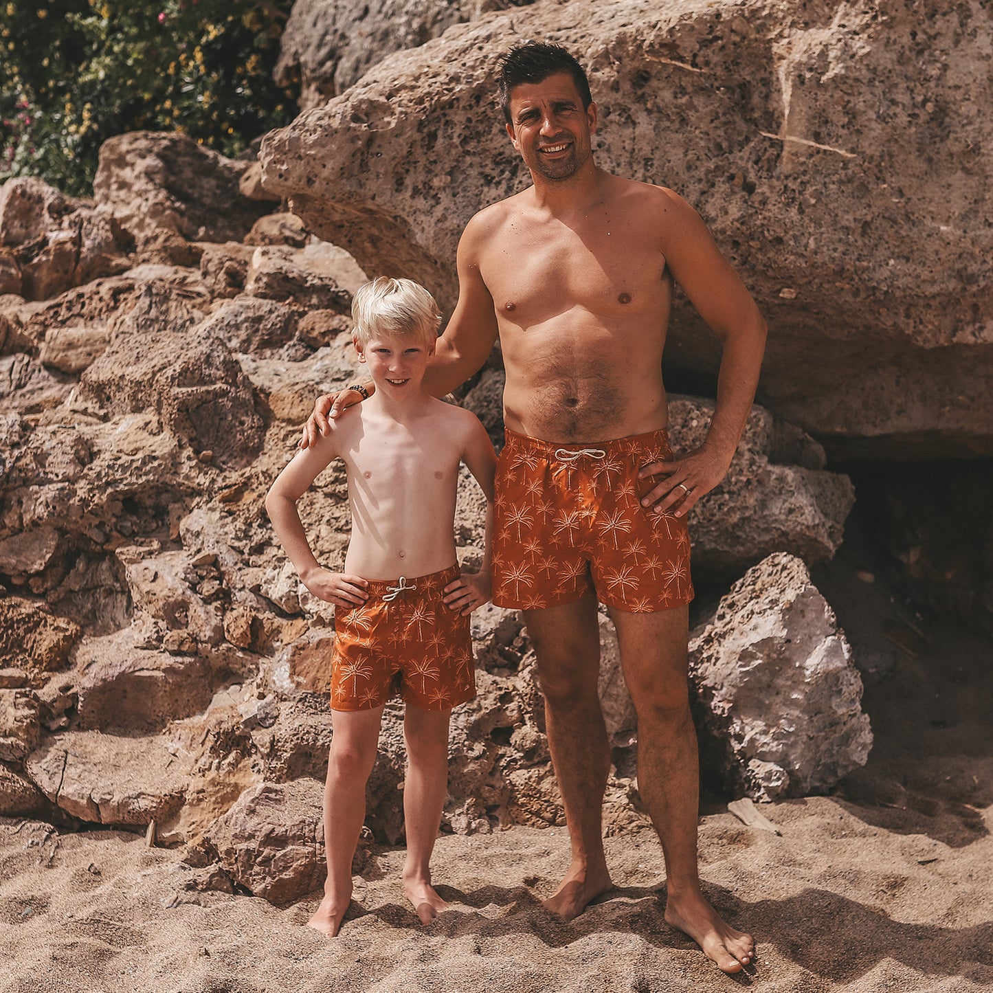 Salted Stories - Palm swimshort men