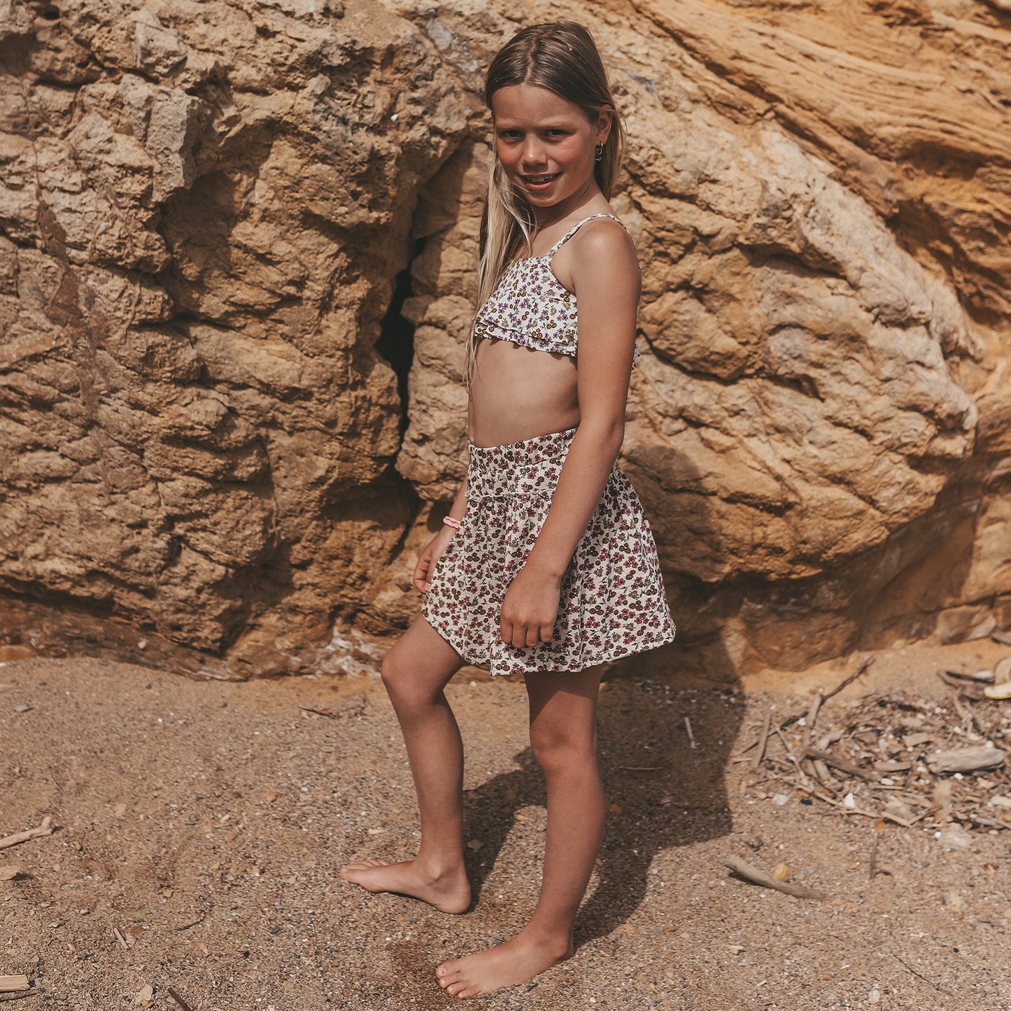 Salted Stories - Sparkly flower bikini