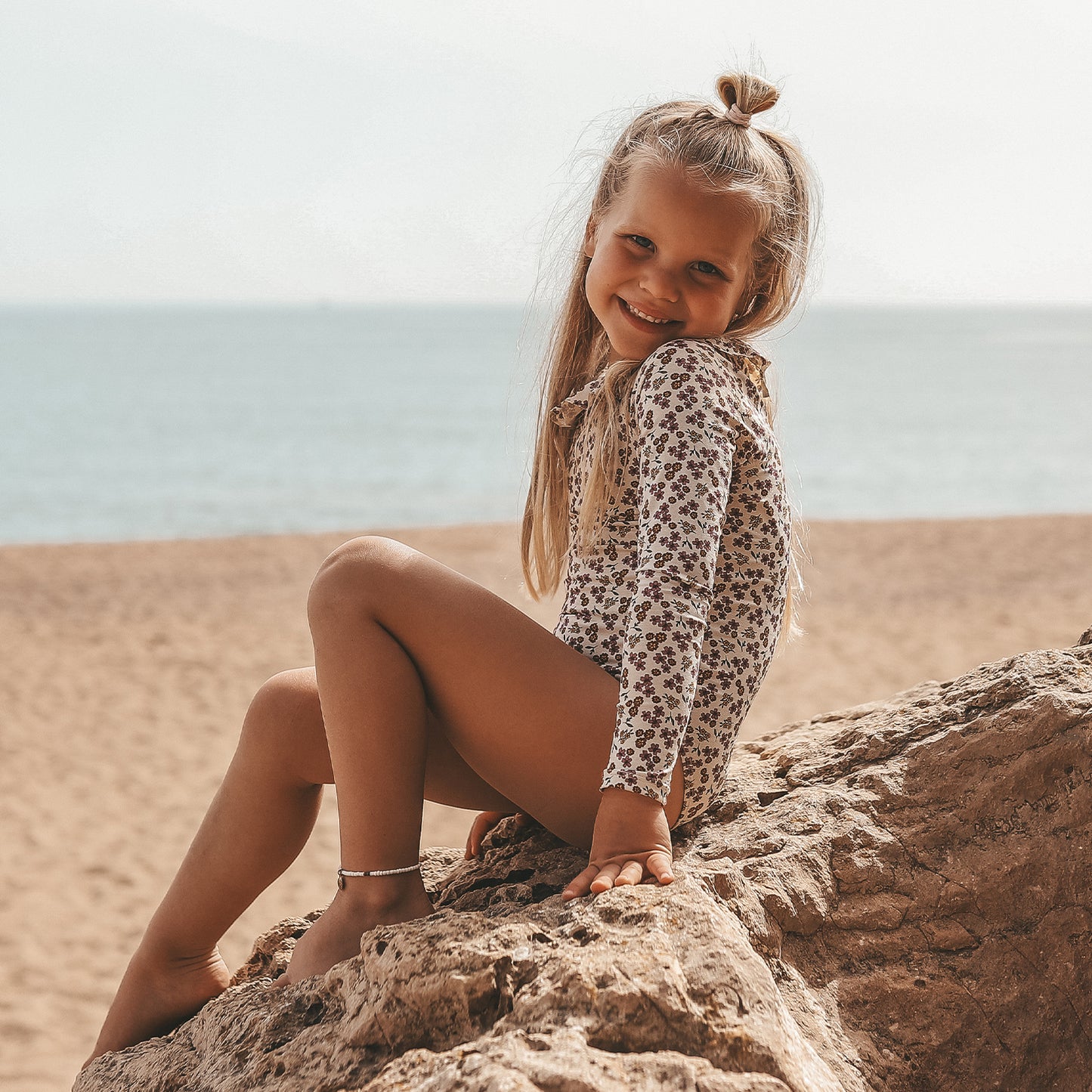 Salted Stories - Sparkly flower bodysuit