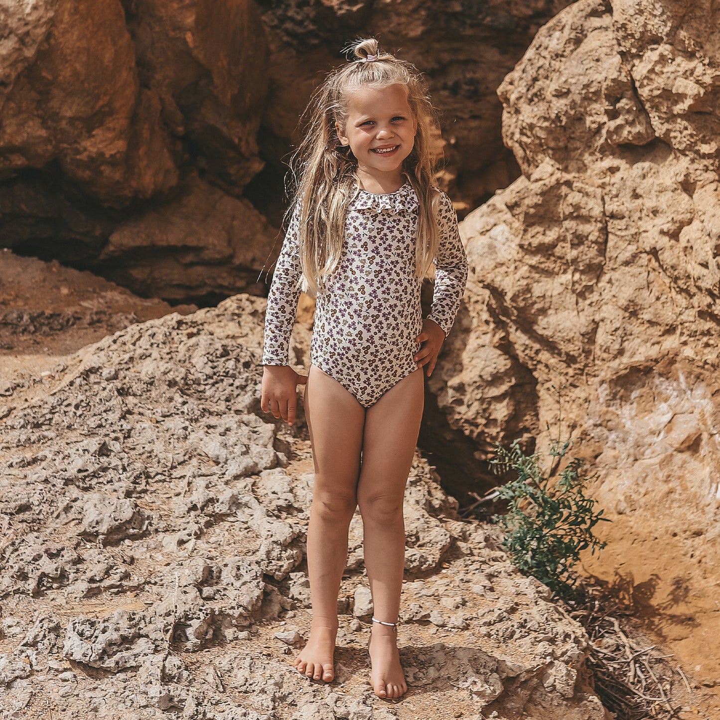 Salted Stories - Sparkly flower bodysuit