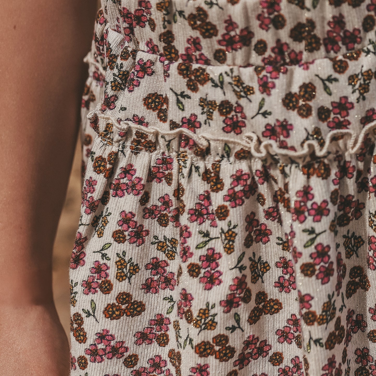 Salted Stories - Sparkly flower skirt