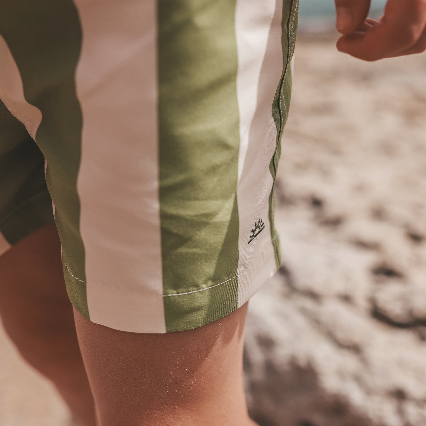 Salted Stories - Wide strip swimshort