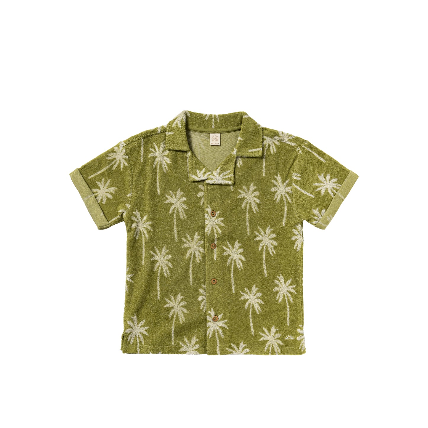 Salted Stories - Beach palms loose shirt