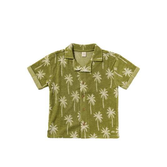 Salted Stories - Beach palms loose shirt