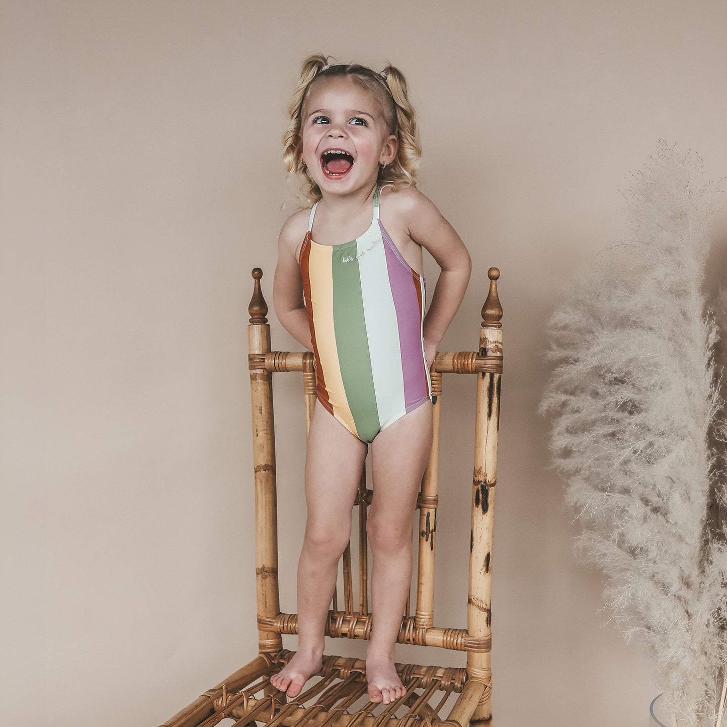 Salted Stories - Multistripe swimsuit