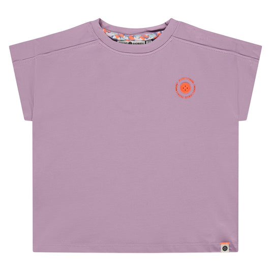 Stains & Stories - T-shirt lilac