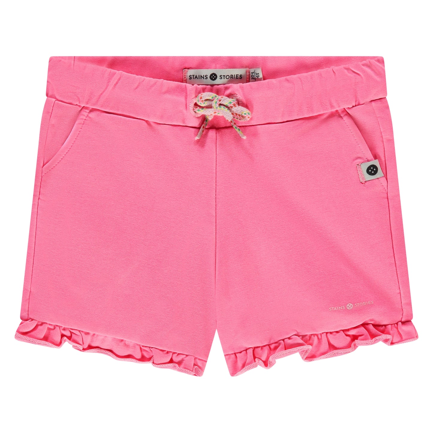 Stains & Stories - Short neon pink